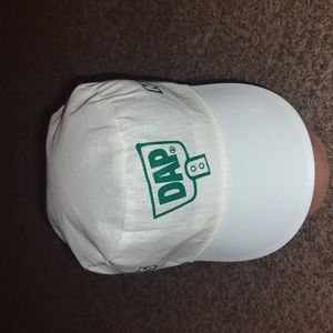 Vintage Menards DAP Painters White Green Hat
